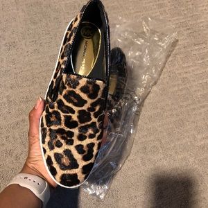 Michael Kors Calf Hair Slides